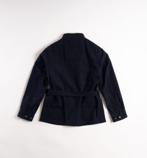 motociclista dark blue  in lana wwork