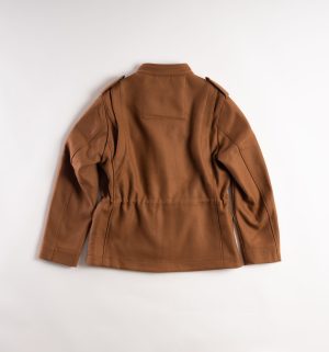 field jacket tabacco in lana bi bye
