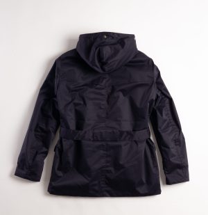 eskimo mini blu scuro in tecnogabardina con slavia rossa